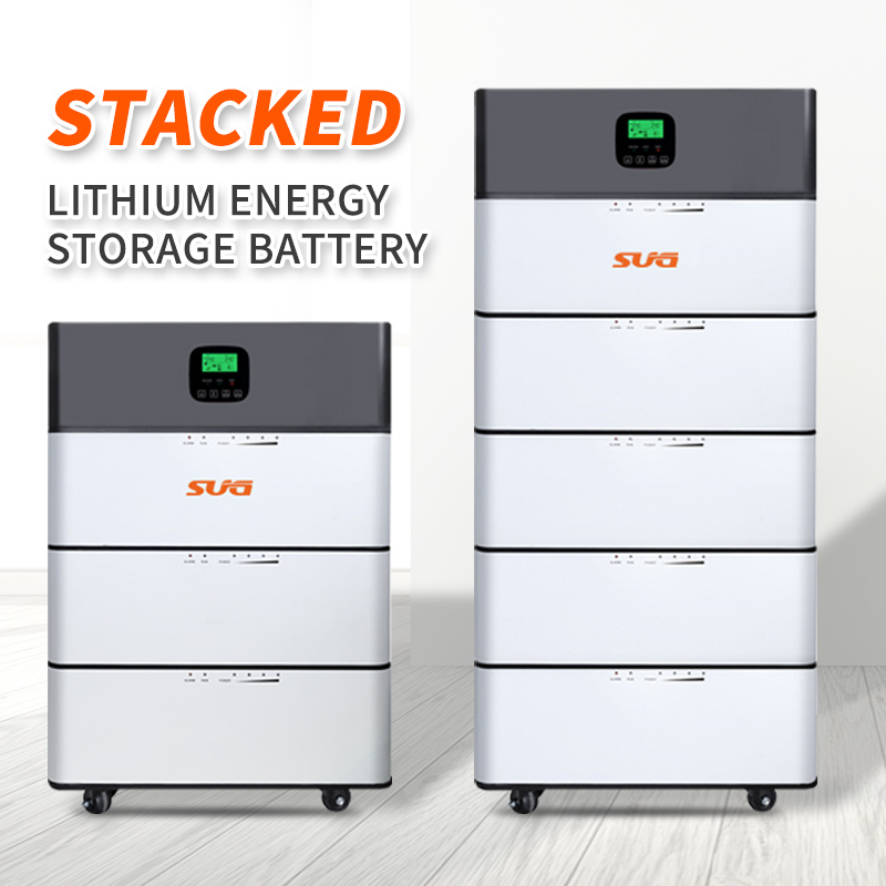 Lifepo4 Stackable Battery Power Solar Li-ion Battery 48v 5kwh 200ah Domača litijeva baterija Solar Storage Bank